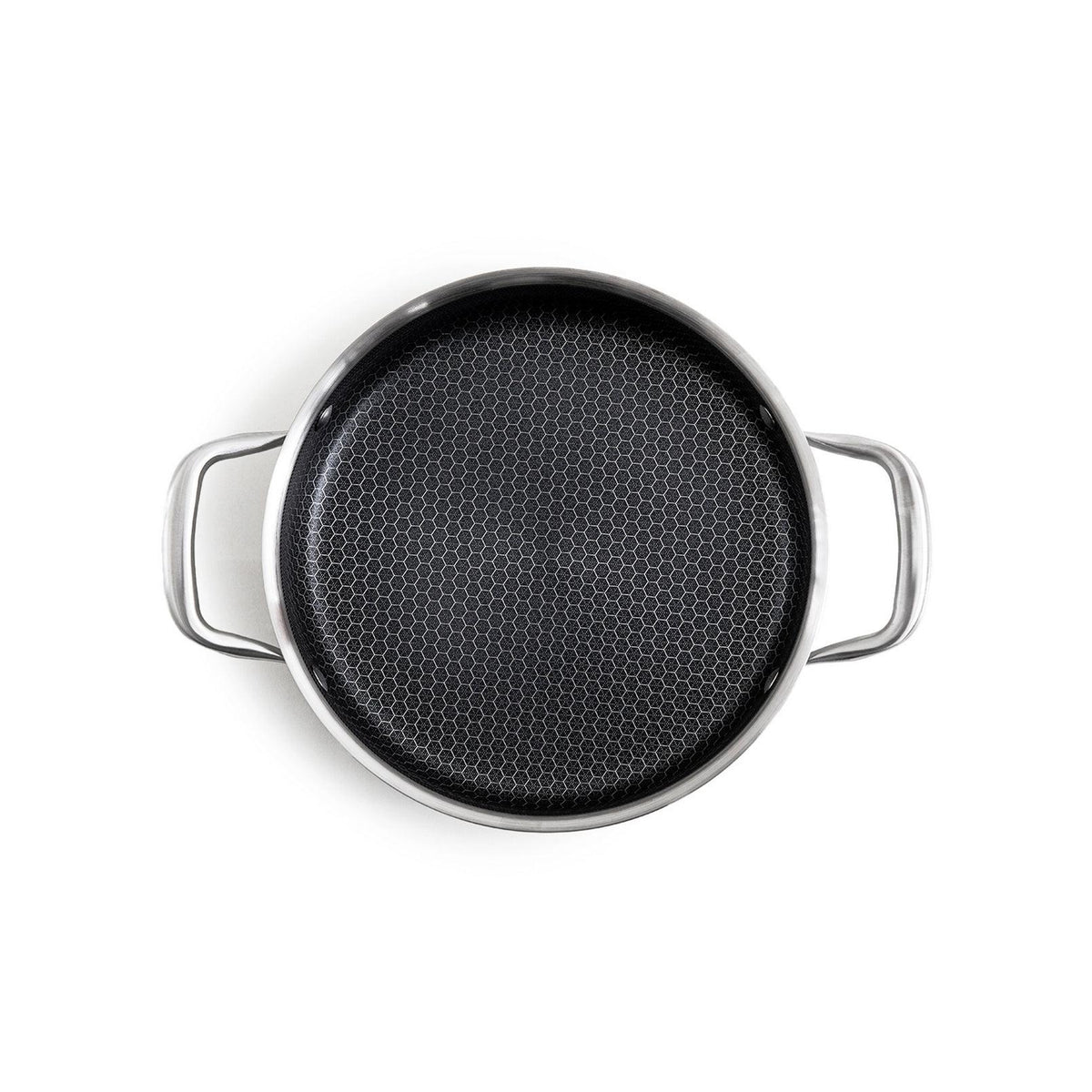 Blacksteel - Gam'Hotel - Tegame basso Triplex 28 cm "Blacksteel" - Argento