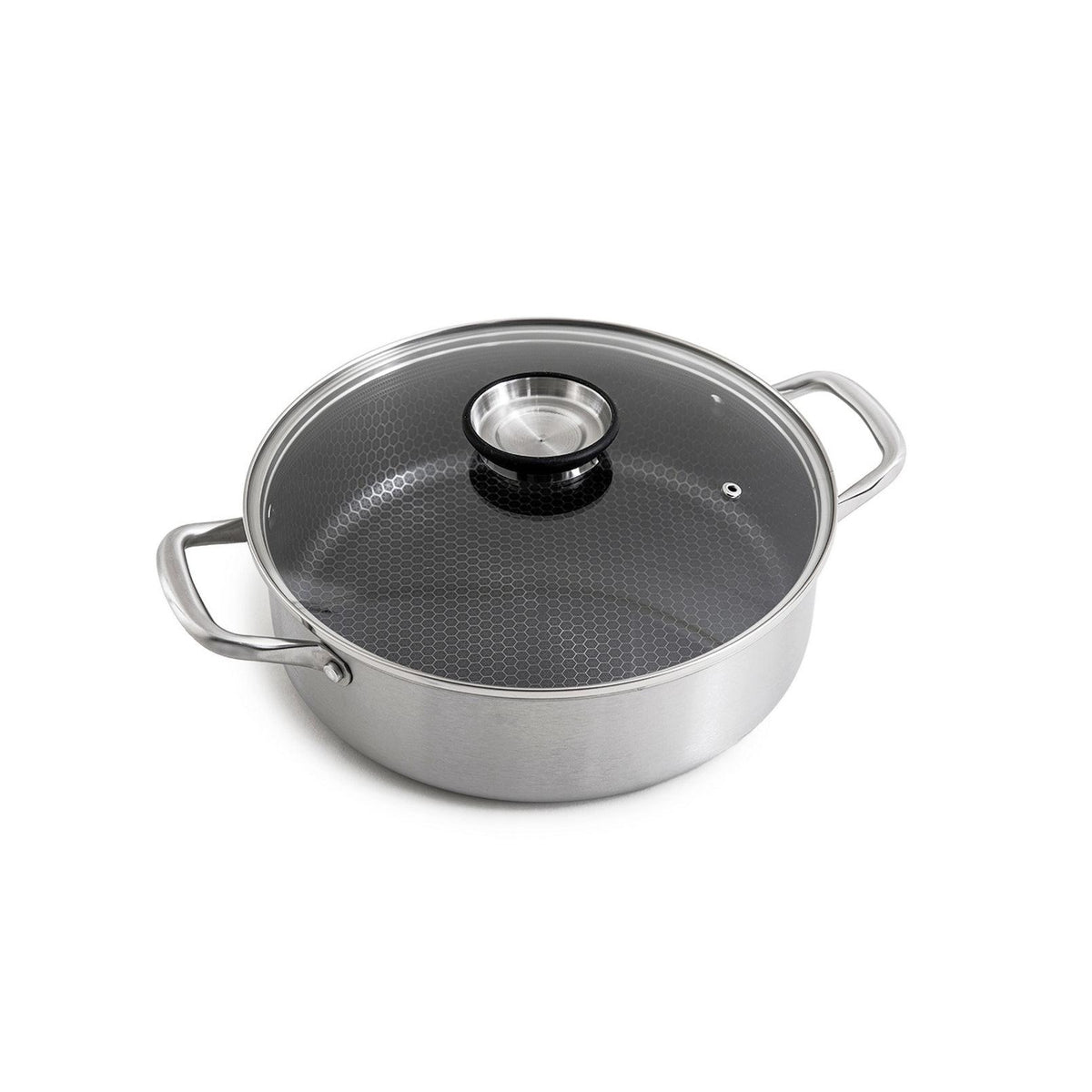 Blacksteel - Gam'Hotel - Sautoir 32Cm Triplex "Blacksteel" - Argenté