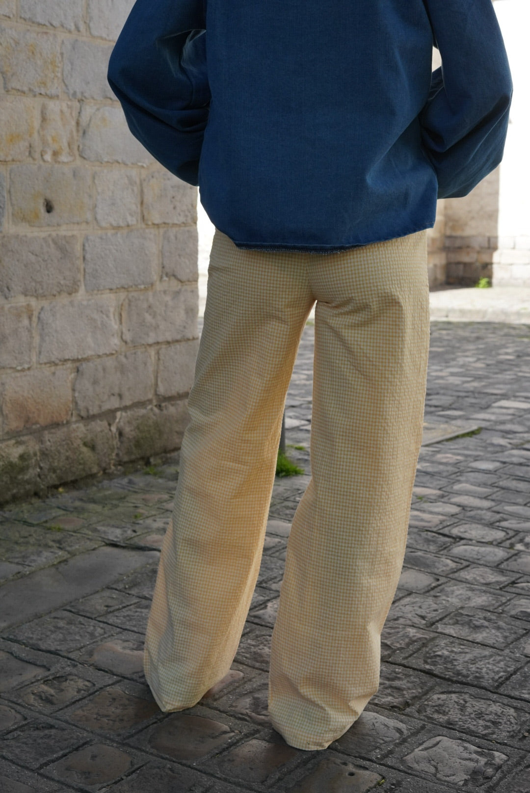 Pants Arthur Yellow Gingham