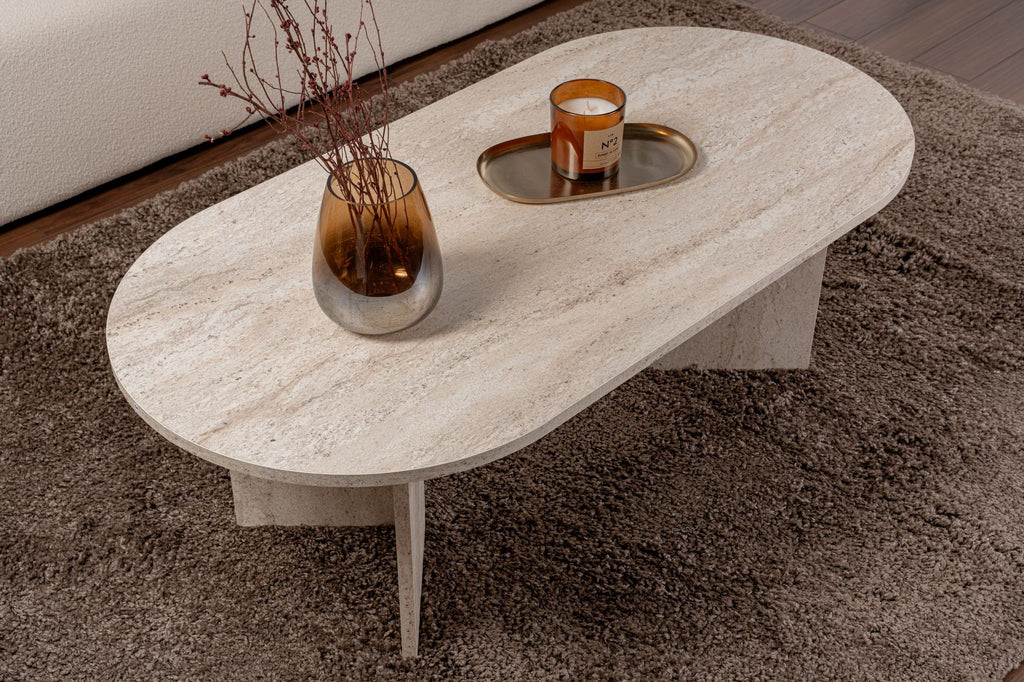 Sable - Mesa de Centro - Travertino