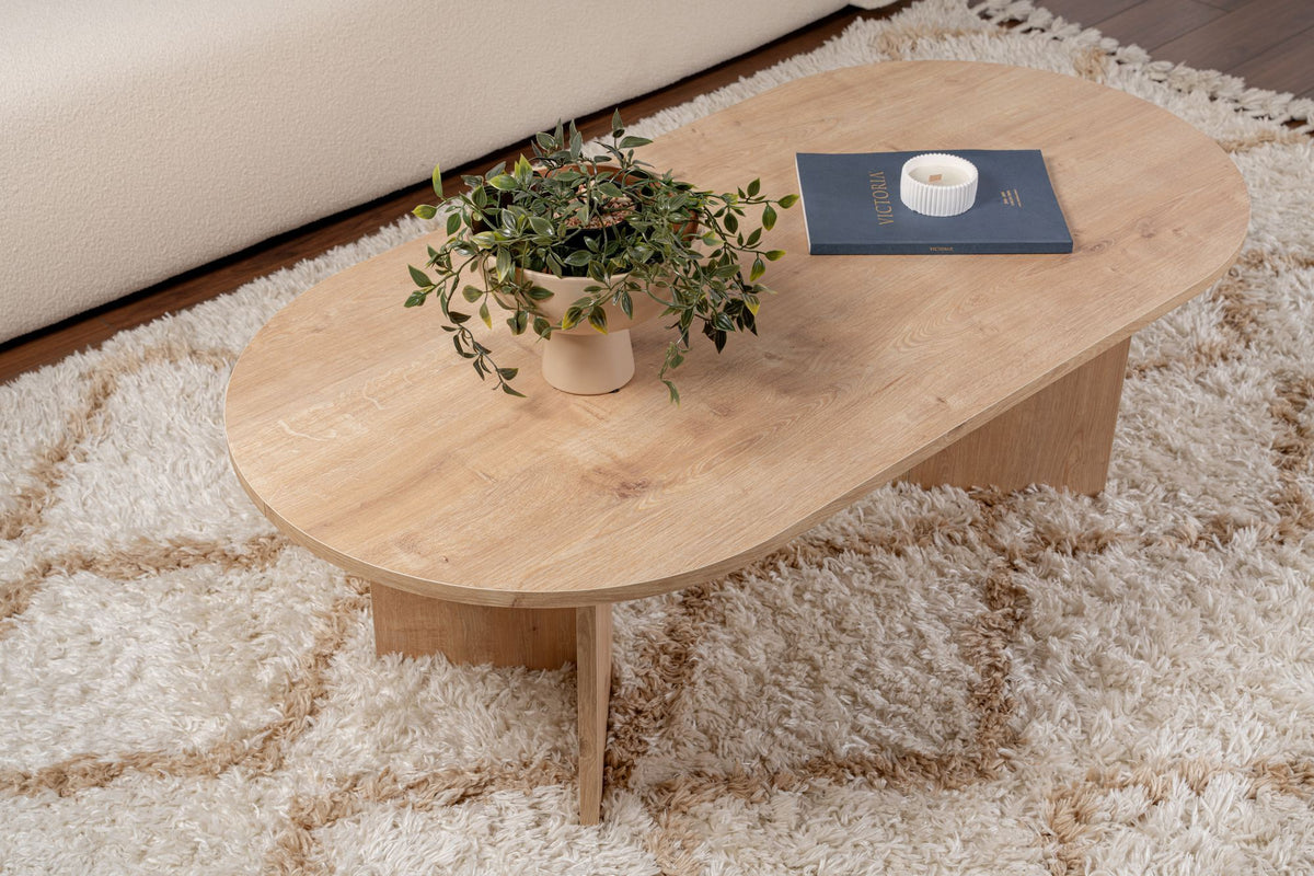 Sable - Coffee Table - Sapphire Oak