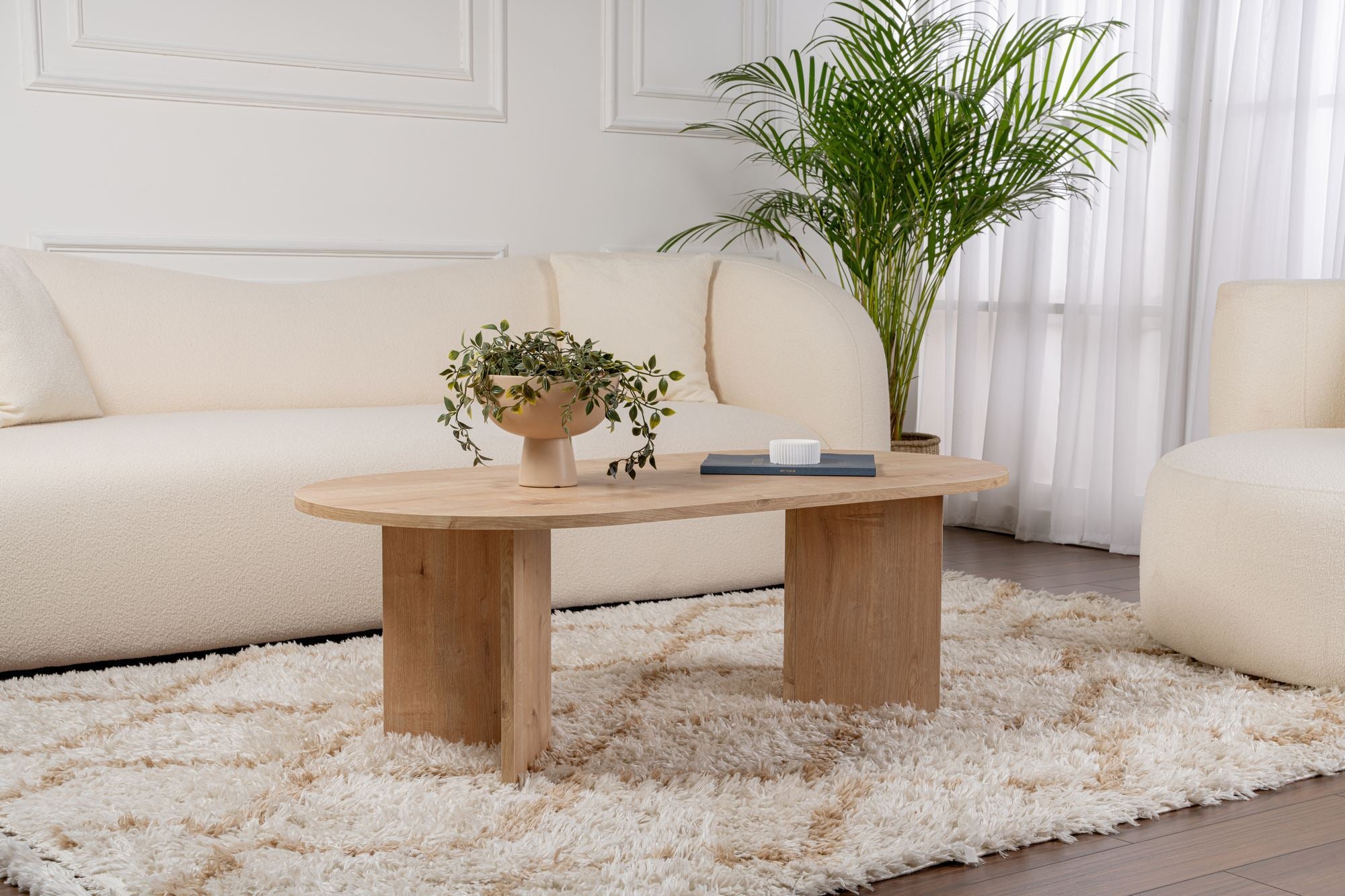 Sable - Coffee Table - Sapphire Oak