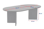 Sable - Coffee Table - Sapphire Oak