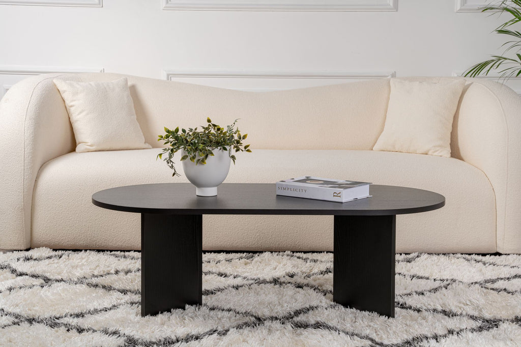Sable - Coffee Table - Black Wood