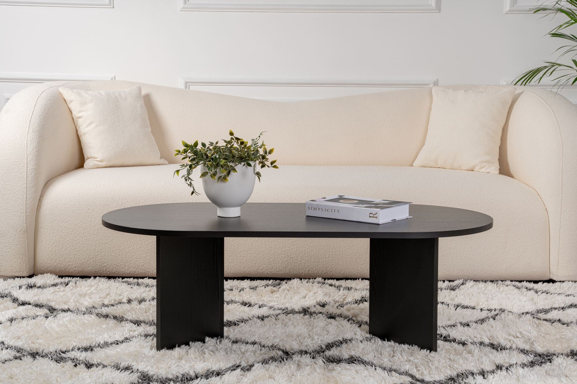 Sable - Coffee Table - Black Wood