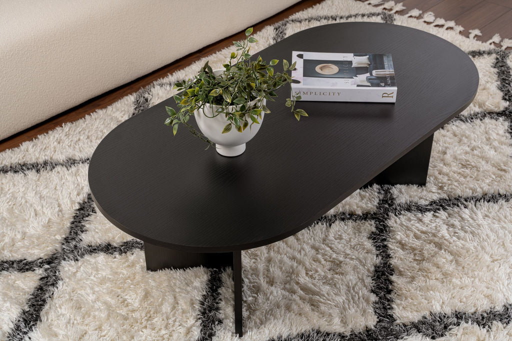 Sable - Coffee Table - Black Wood