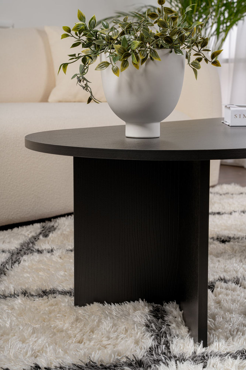 Sable - Coffee Table - Black Wood