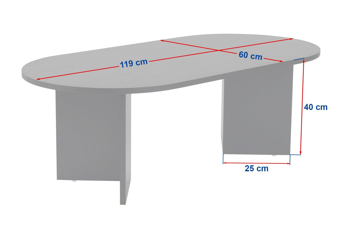 Sable - Coffee Table - Black Wood