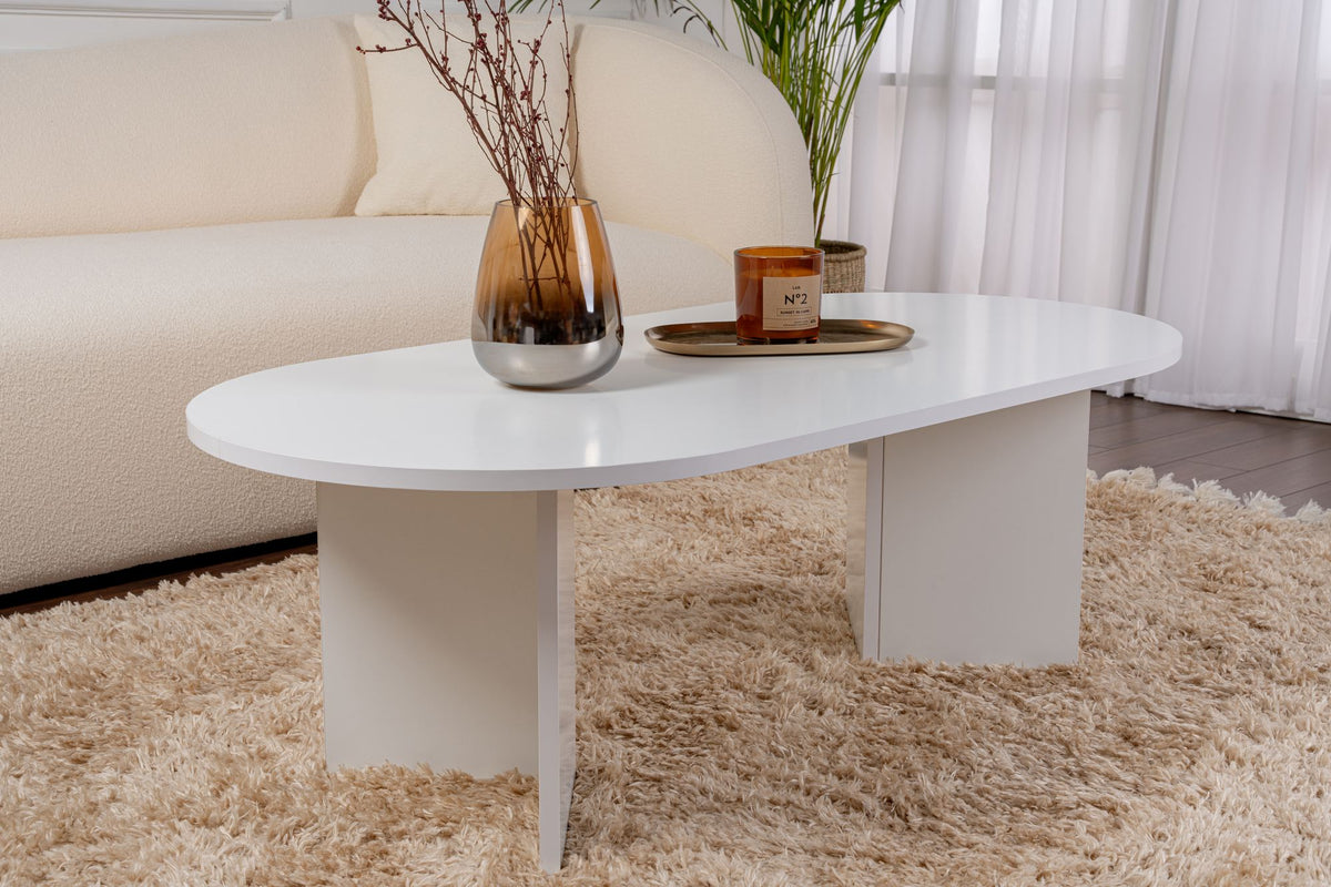 Sable - Coffee Table - White