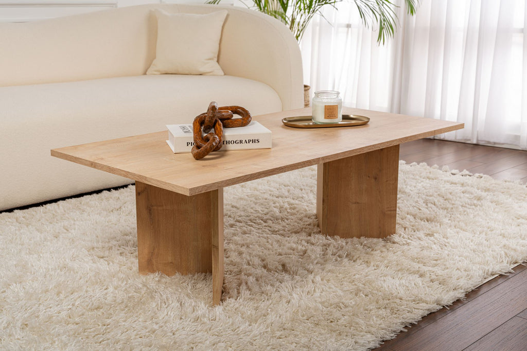 Sabin - Coffee Table - Sapphire Oak