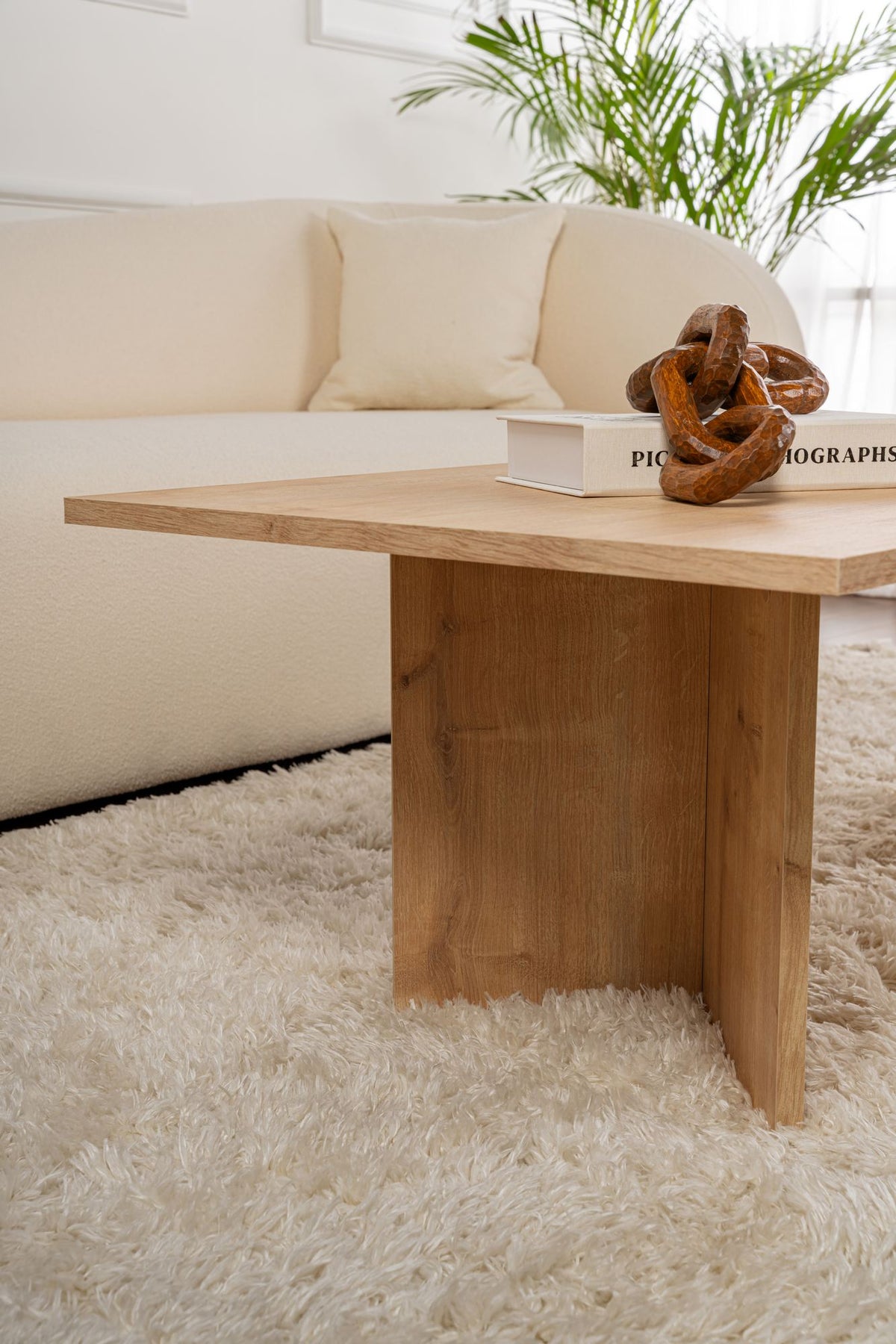 Sabin - Coffee Table - Sapphire Oak