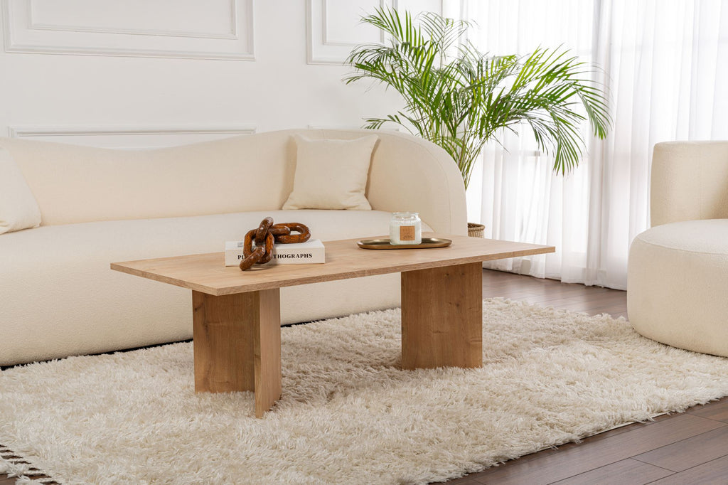 Sabin - Coffee Table - Sapphire Oak