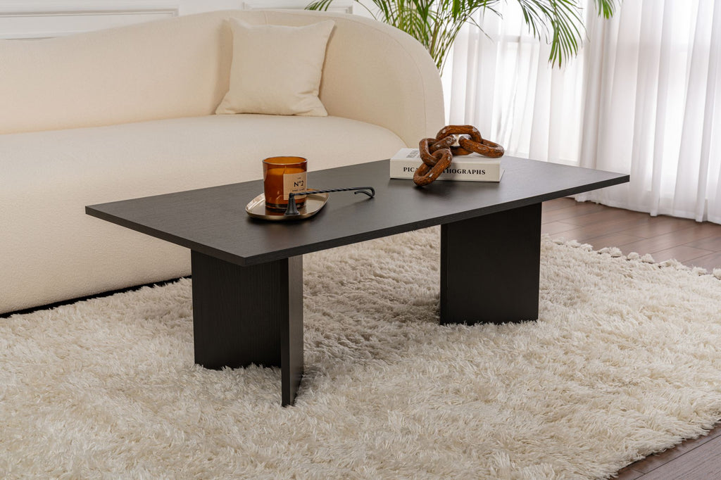 Sabin - Coffee Table - Black Wood