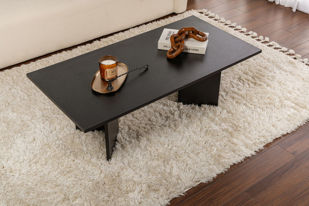 Sabin - Coffee Table - Black Wood