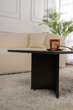 Sabin - Coffee Table - Black Wood