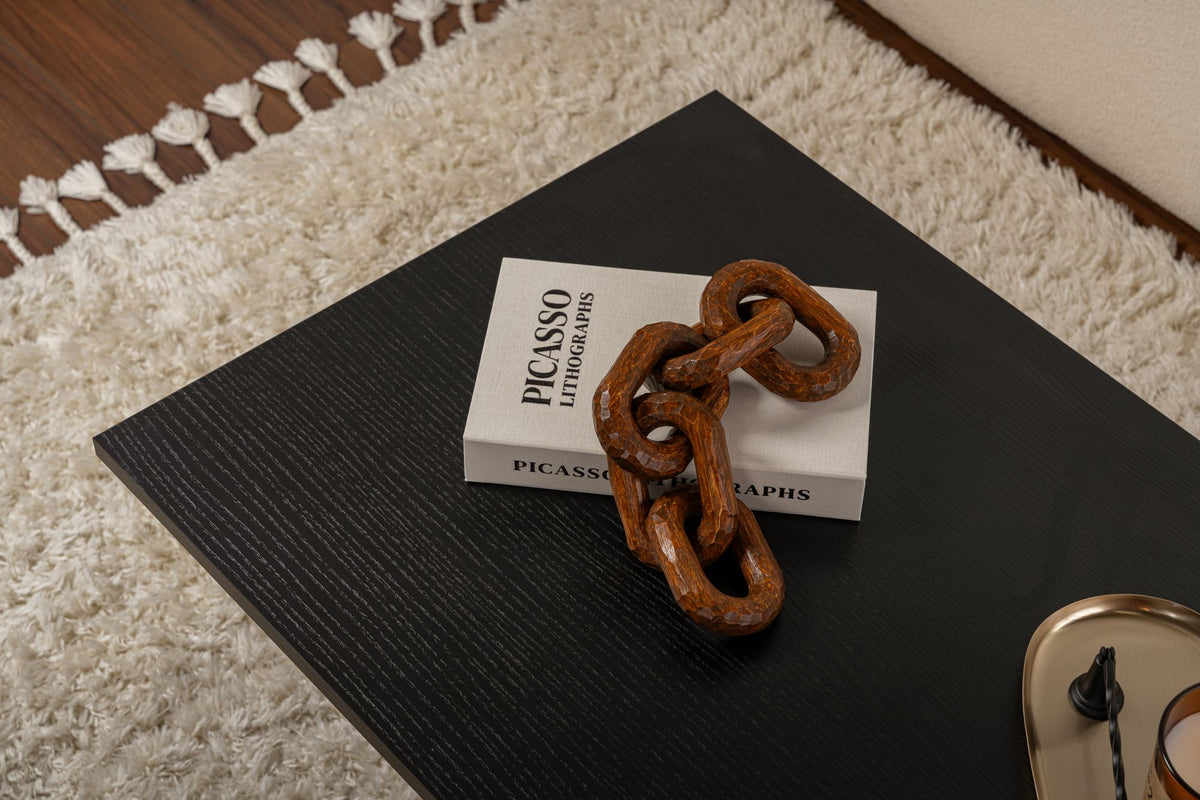 Sabin - Coffee Table - Black Wood