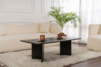 Sabin - Coffee Table - Black Wood