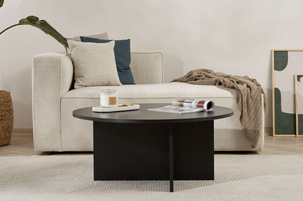 Soleil - Coffee Table - Black Wood