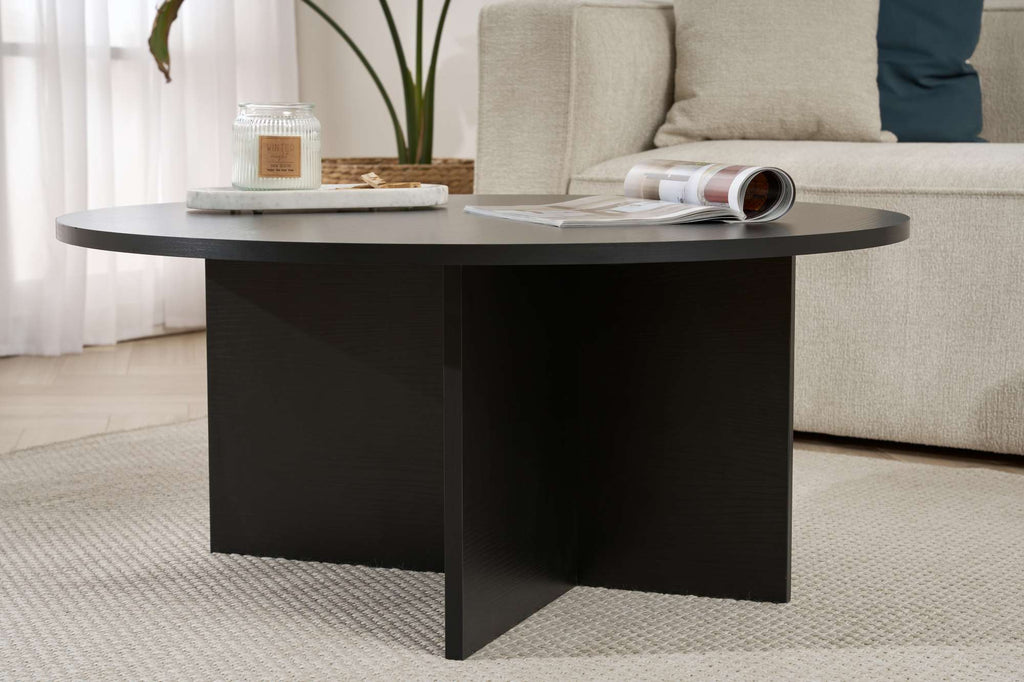 Soleil - Coffee Table - Black Wood