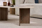 Mesa de centro Sable - Travertino/Venezia Walnut