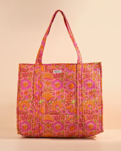 Sac Cabas Deepa - Rose Oranger