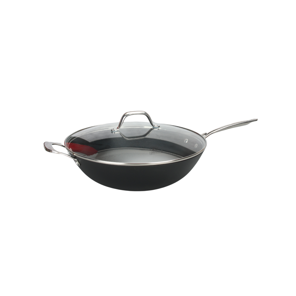 AirIron - Wok - Hierro fundido - Negro