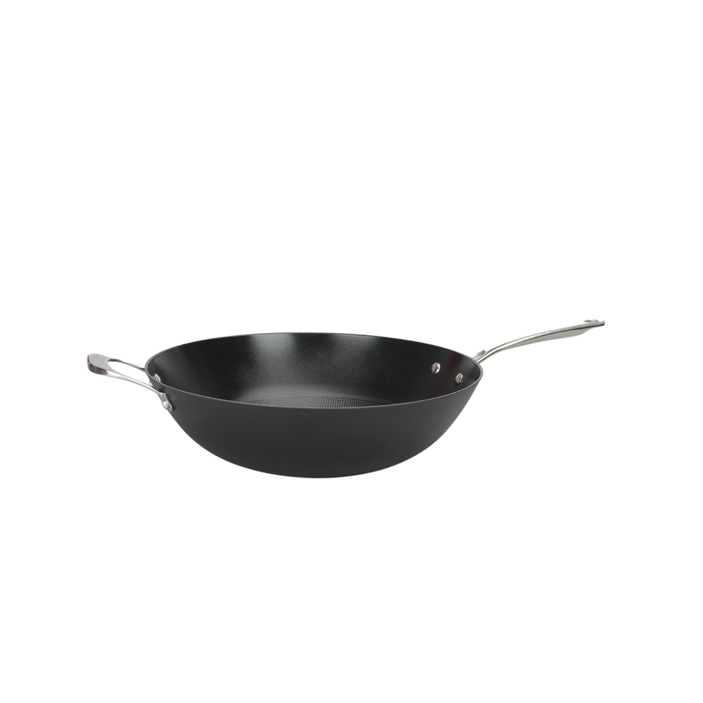 AirIron - Wok - Hierro fundido - Negro