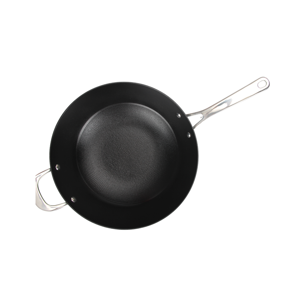 AirIron - Wok - Hierro fundido - Negro