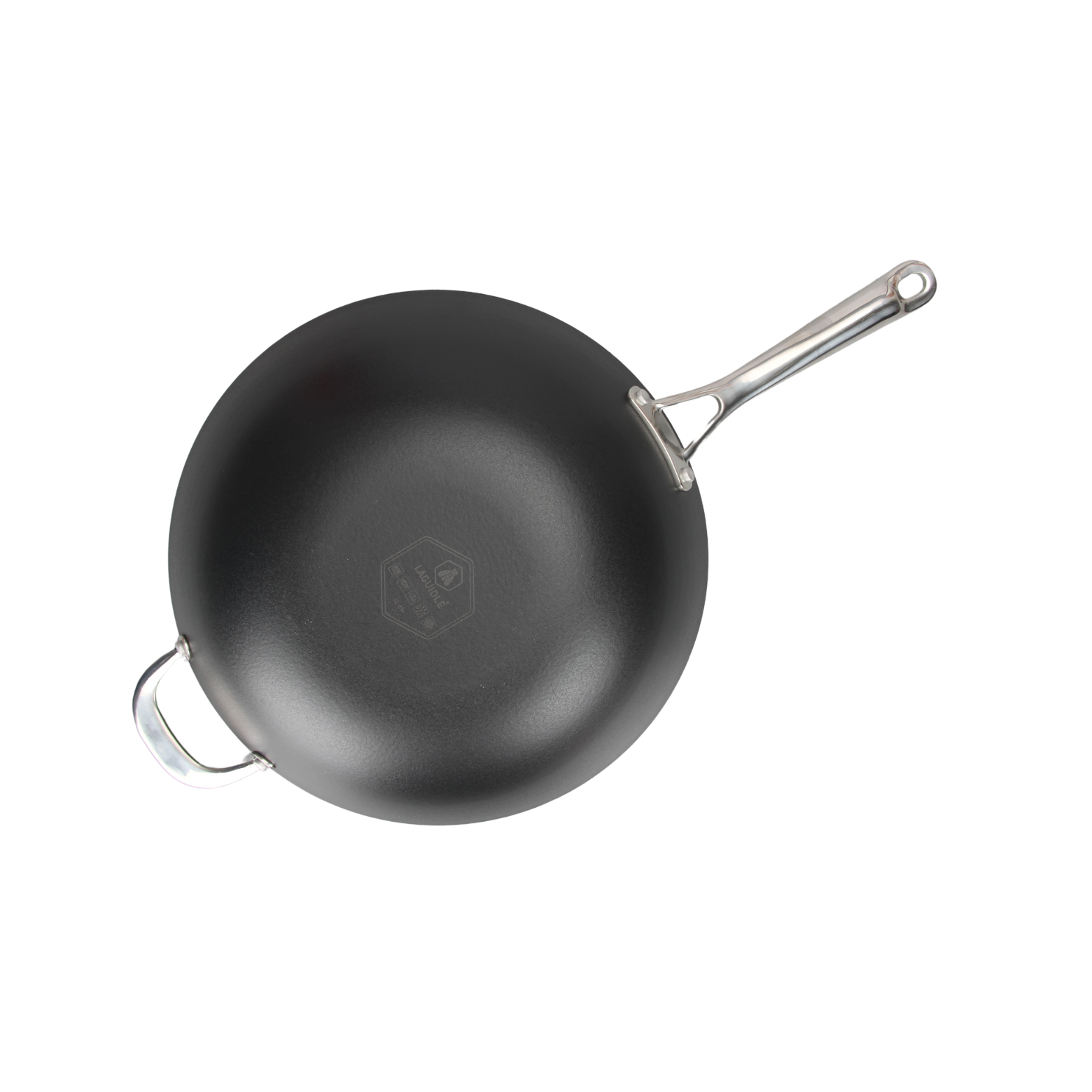 AirIron - Wok - Hierro fundido - Negro