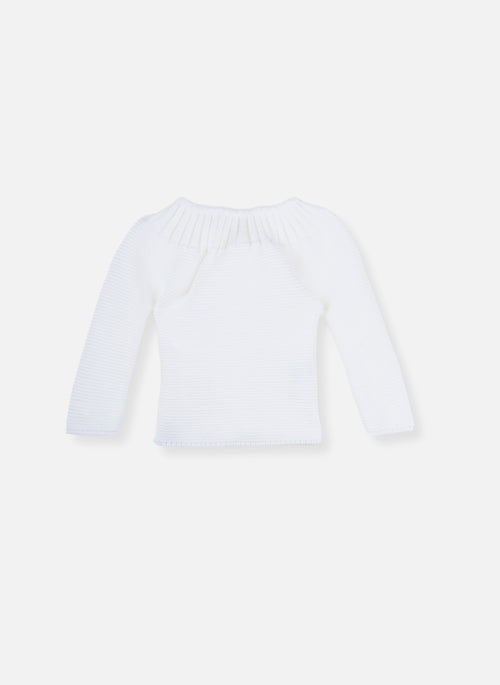 Brassière 3 Boutons - Blanc