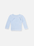 Brassière 3 Boutons - Bleu Layette
