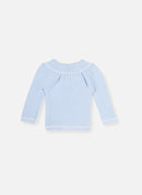 Brassière 3 Boutons - Bleu Layette