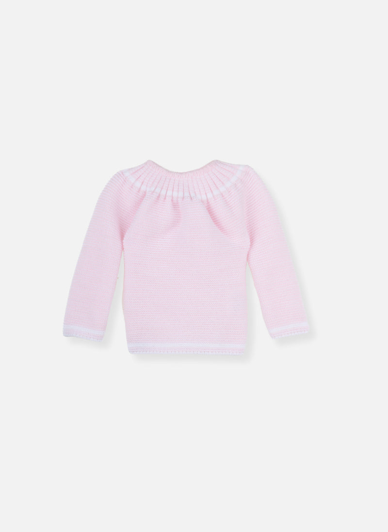 Bralette de 3 botones - Rosa bebé