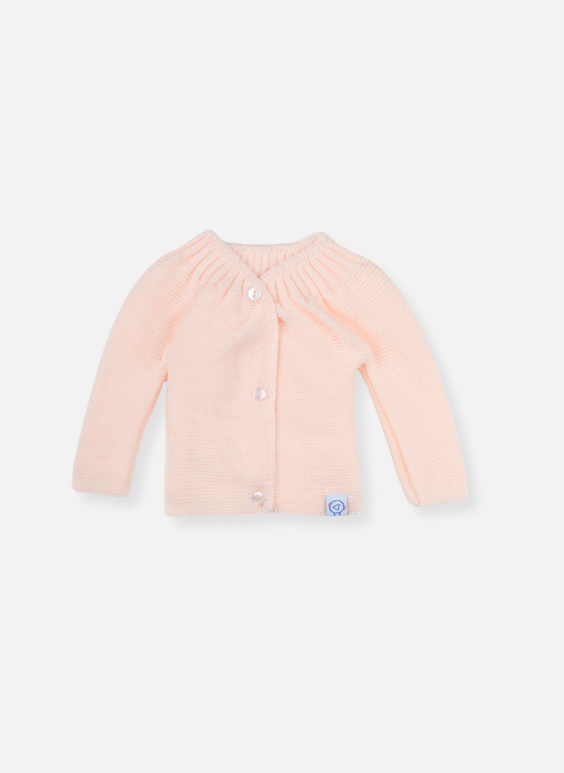 3 Button Bralette - Powder Pink