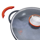 Wok 32 Cm Noir Anti-Adhésif Greblon Ck Céramique 'Alizée' Induction