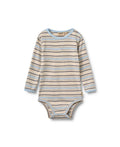 Body Manches Longues Berti - Multi Blue Stripe