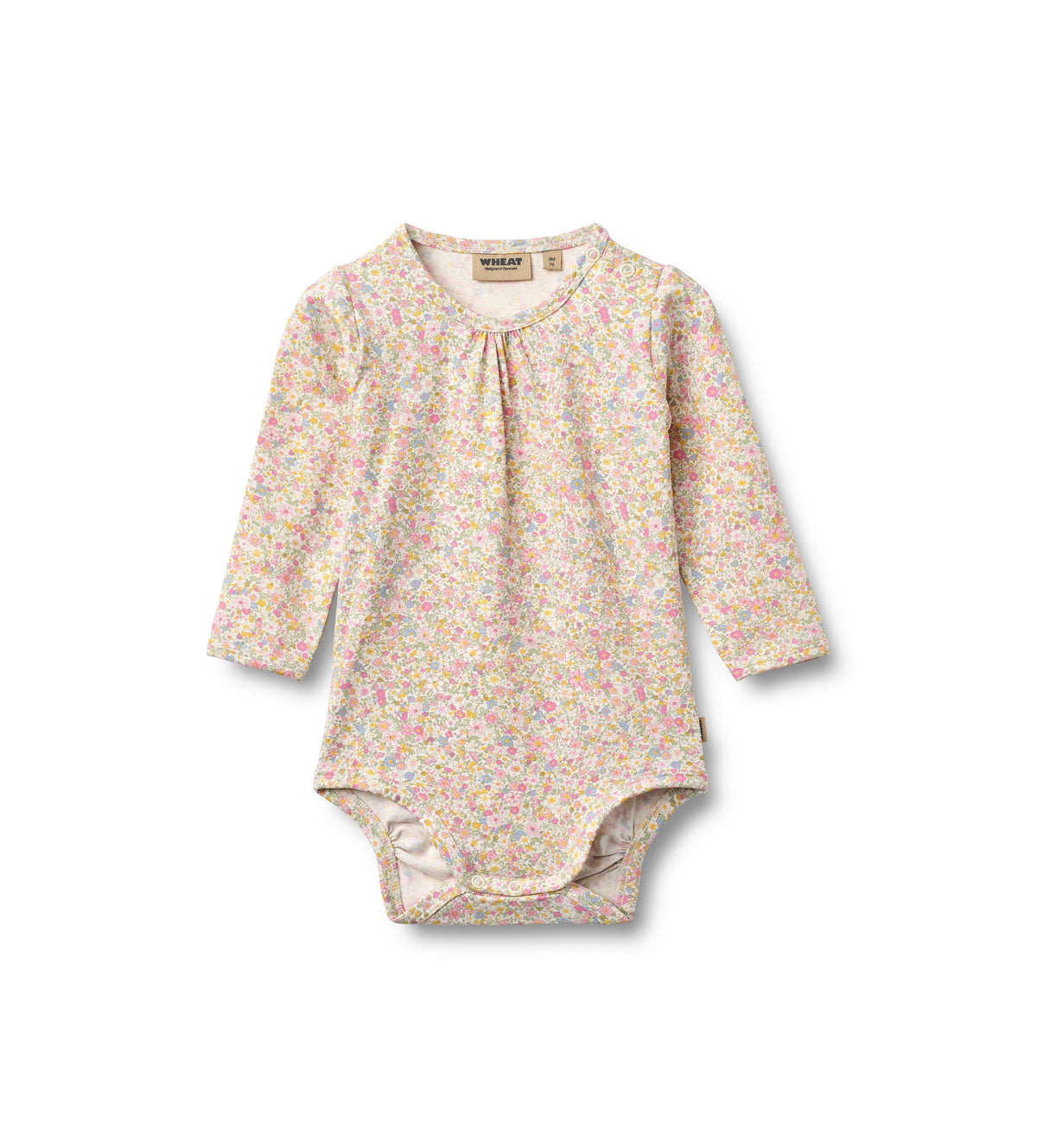 Body Manches Longues Liv - Blush Flower Meadow