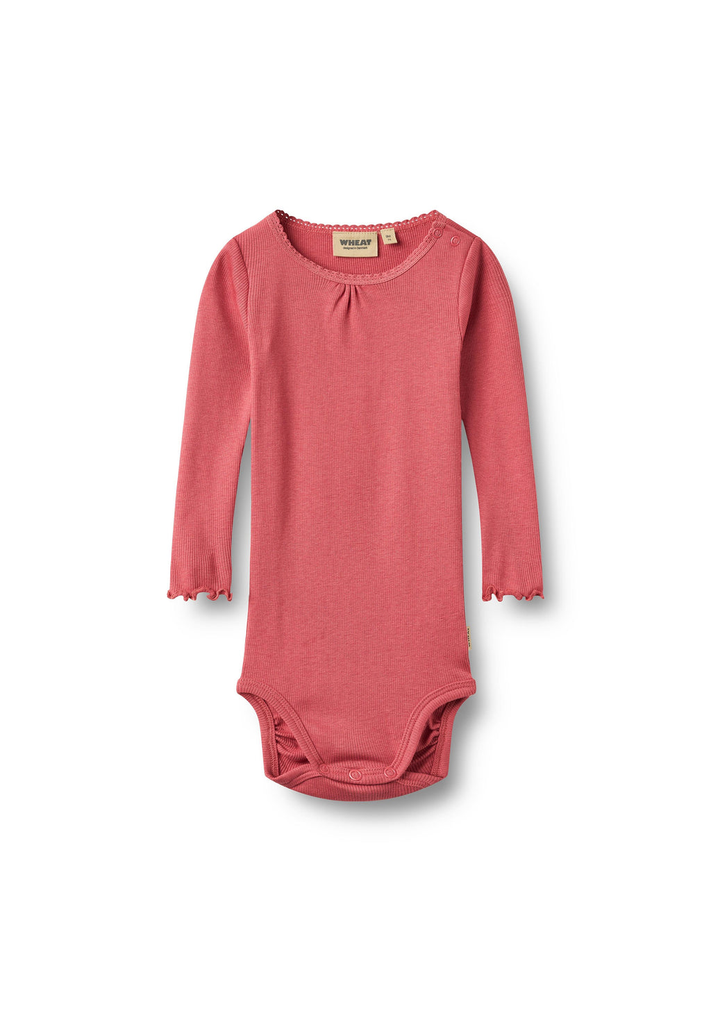 Body Côtelé Manches Longues Lotta - Raspberry