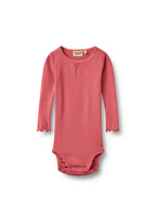 Body Côtelé Manches Longues Lotta - Raspberry