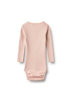 Body Côtelé Manches Longues Lotta - Dim Rose