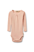 Body Côtelé Manches Longues Lotta - Rose Cloud