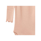 Body Côtelé Manches Longues Lotta - Rose Cloud