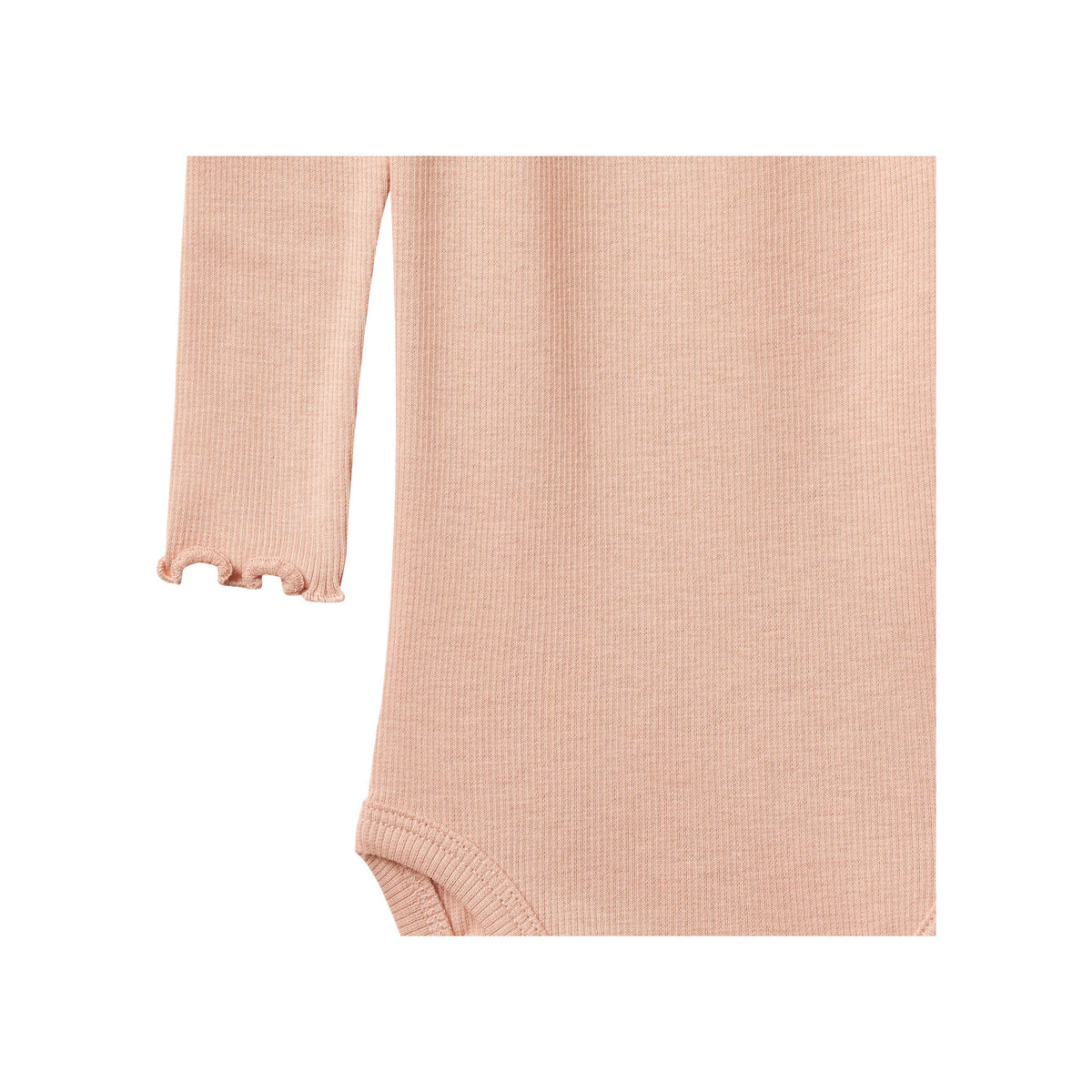 Body Côtelé Manches Longues Lotta - Rose Cloud