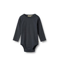 Body a maniche lunghe Spencer - Blu navy
