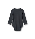 Body a maniche lunghe Spencer - Blu navy