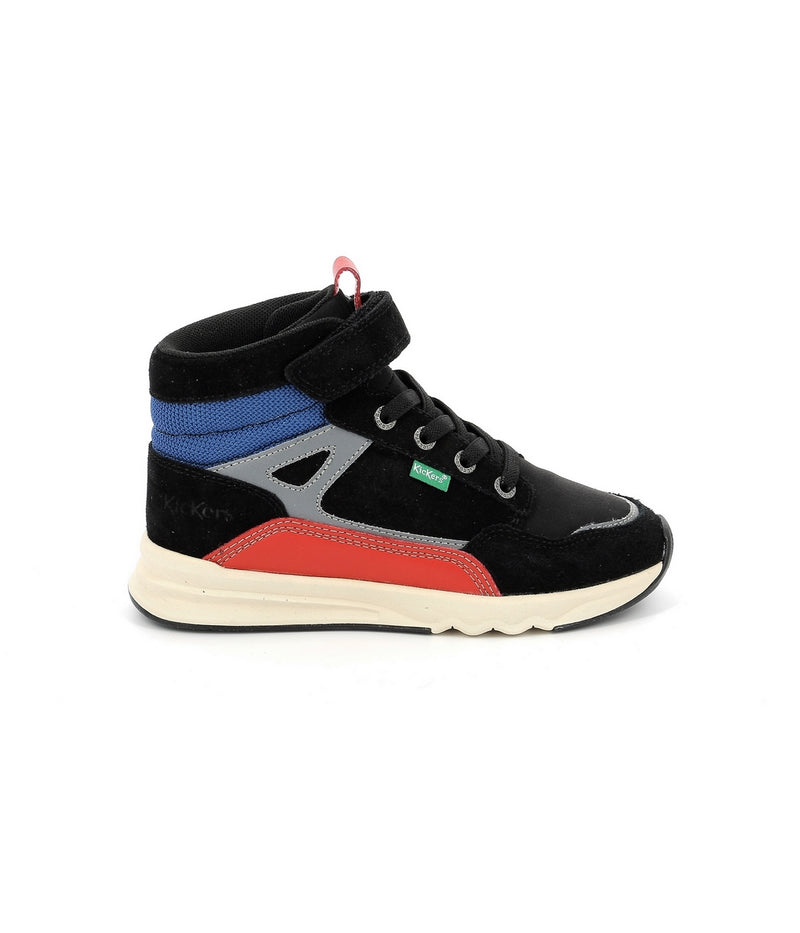 Sneakers Haut Kikafar - Noir - Enfant