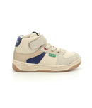 Sneakers Haut Kickalien - Beige - Enfant