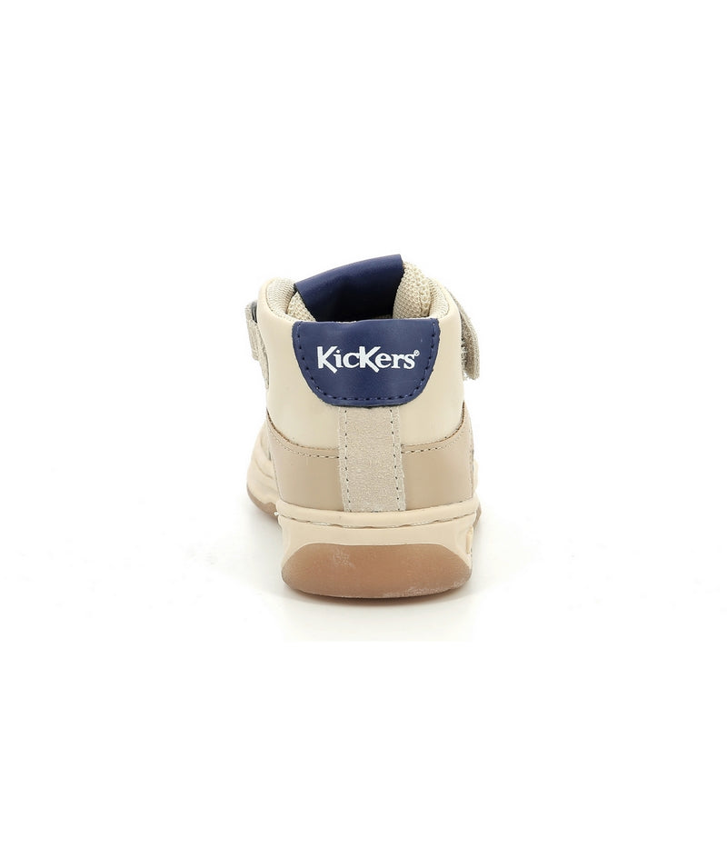 Sneakers Haut Kickalien - Beige - Enfant