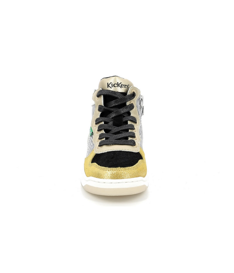 Sneakers Haut Kicklax - Jaune - Enfant