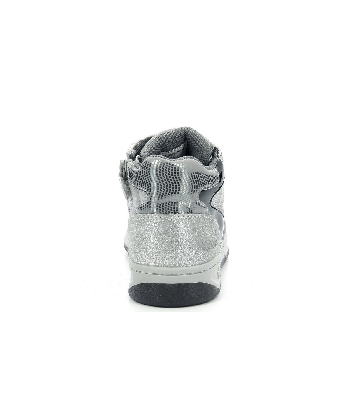 Kicklax High-Top Trainers - Silver - Children